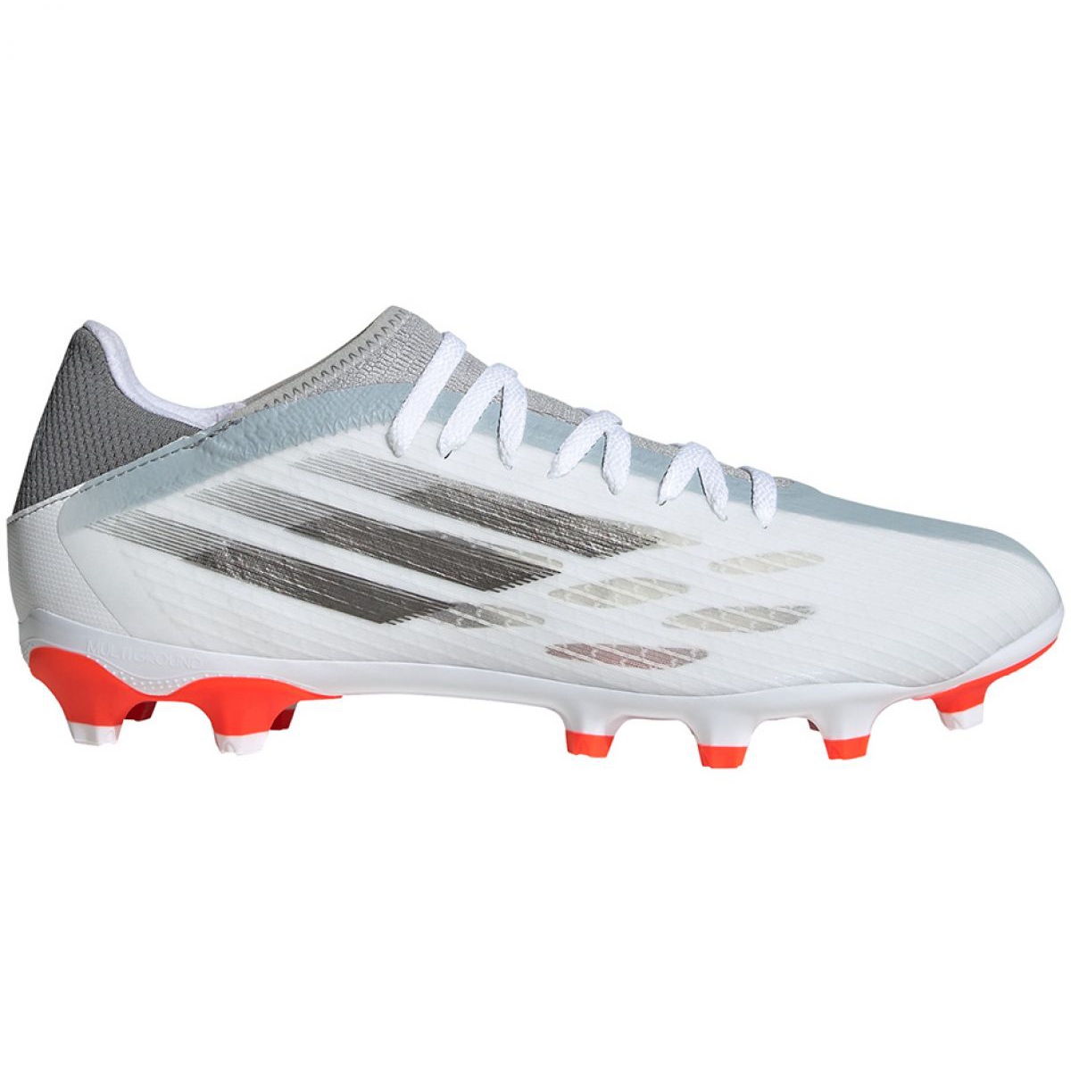 Buty piłkarskie adidas X Speedflow.3 Mg M FY3270 niebieski, biały, szary/srebrny