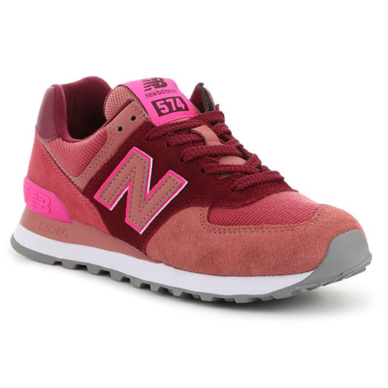Buty New Balance W WL574WH2 różowe