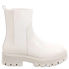 Sztyblety z wysoką cholewką Cillo Beige beżowy