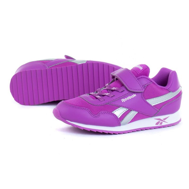 Buty Reebok Royal Cljog 3.0 1V Jr GX0919 białe fioletowe