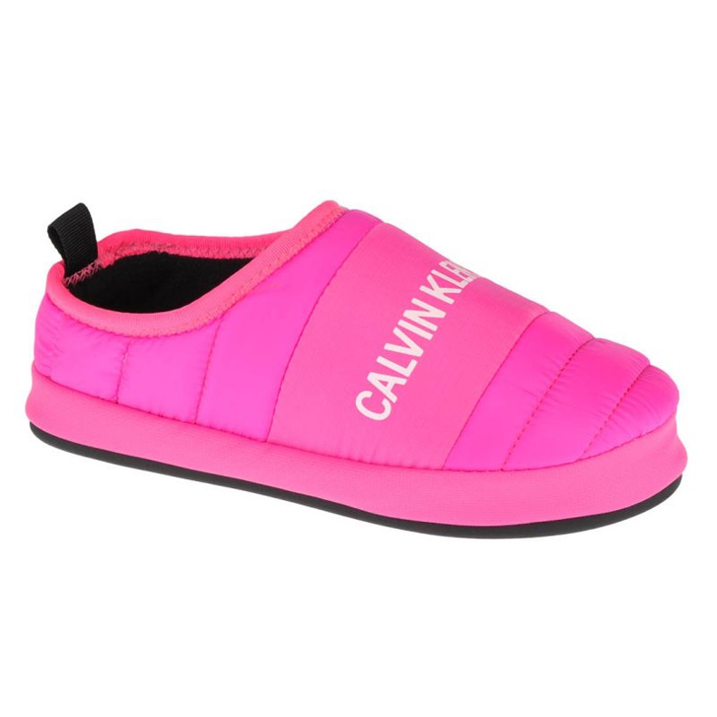 Kapcie Calvin Klein Home Shoe Slipper W YW0YW00479-TZ7 różowe