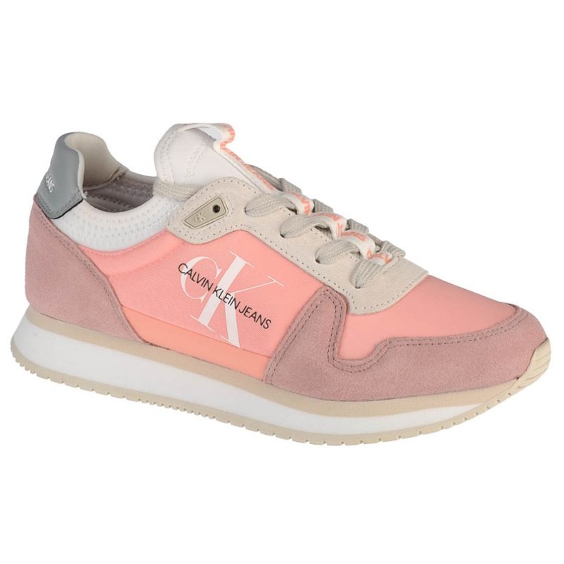 Buty Calvin Klein Runner Laceup YW0YW00462-TA9 beżowy