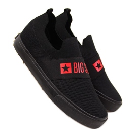 Tenisówki slip on Big Star W FF274221 czarne