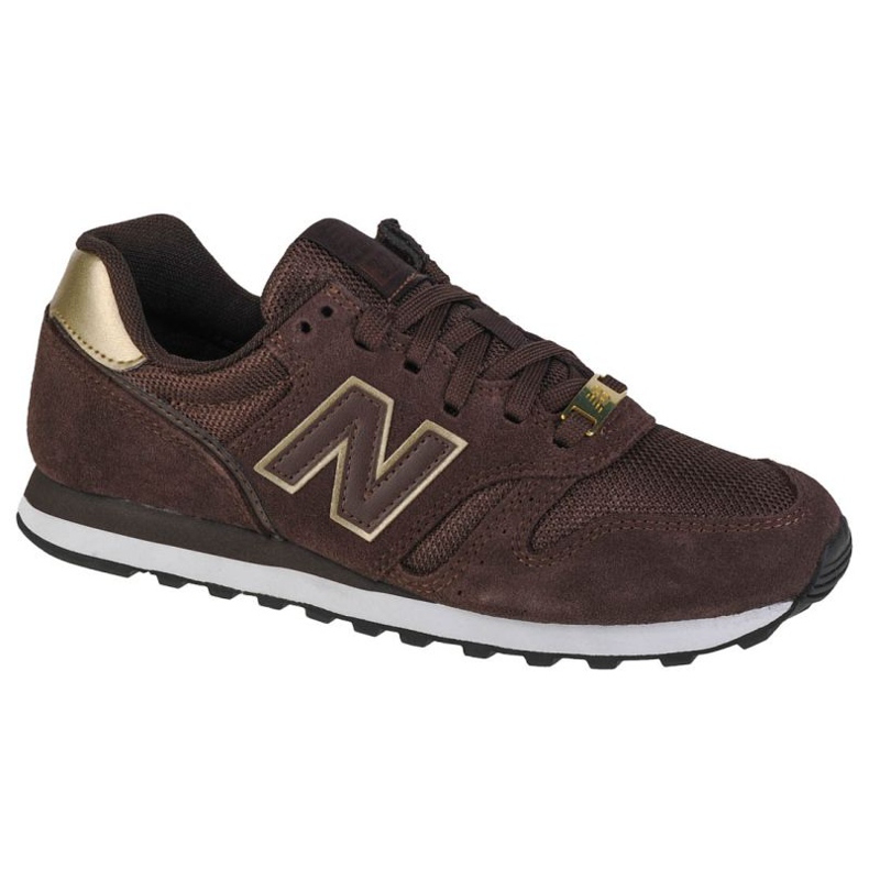 Buty New Balance W WL373MM2 brązowe złoty