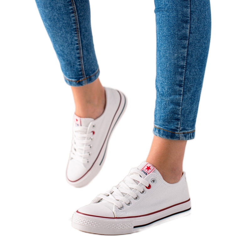 Evento Casualowe Trampki białe