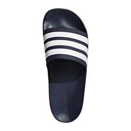 Klapki adidas Adilette Shower AQ1703 białe granatowe
