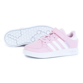 Buty adidas Breknet C GZ7644 białe różowe