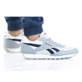 Buty Reebok Rewind Run M GX6017 białe granatowe niebieskie