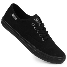 Tenisówki tekstylne Big Star W JJ274261 czarne