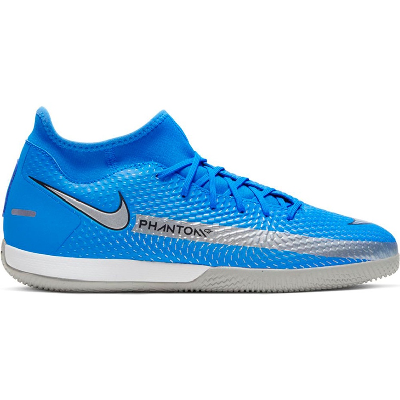 Buty piłkarskie Nike Phantom Gt Academy Df Ic M CW6668 400 niebieskie
