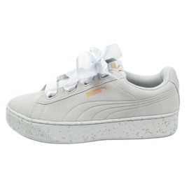 Buty Puma Vikky Platform Ribbon W 366815 02 szare