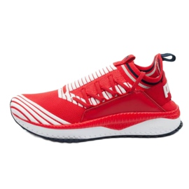 Buty Puma Tsugi Jun Sport Strip M 367519 03 białe czerwone