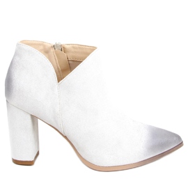 Botki na słupku Ankara Gray szare