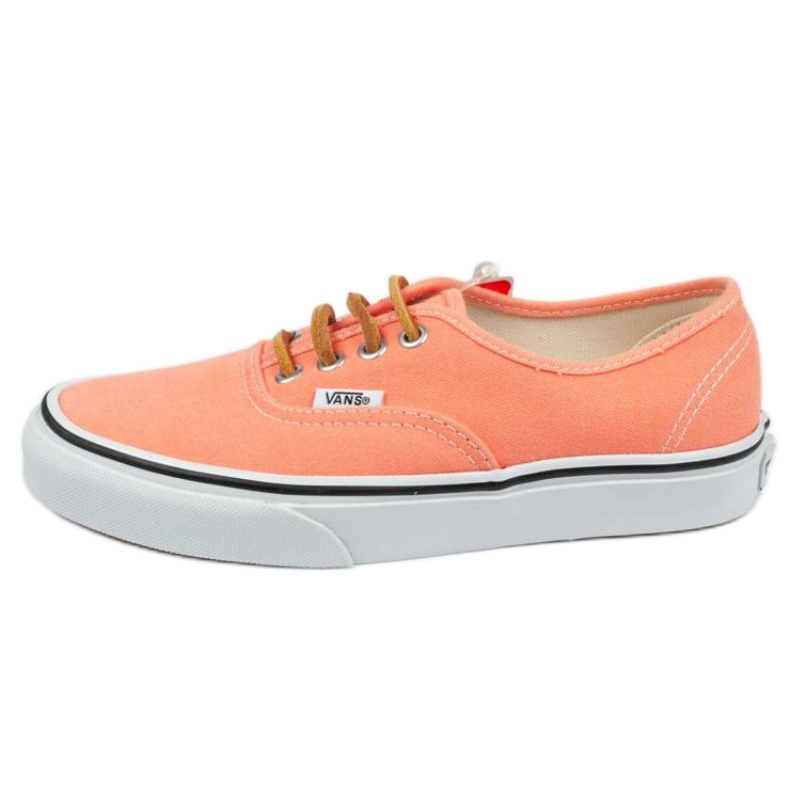Buty Vans Authentic 0VOEAQH czarne pomarańczowe