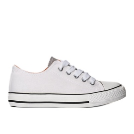 Białe trampki dziecięce Senco