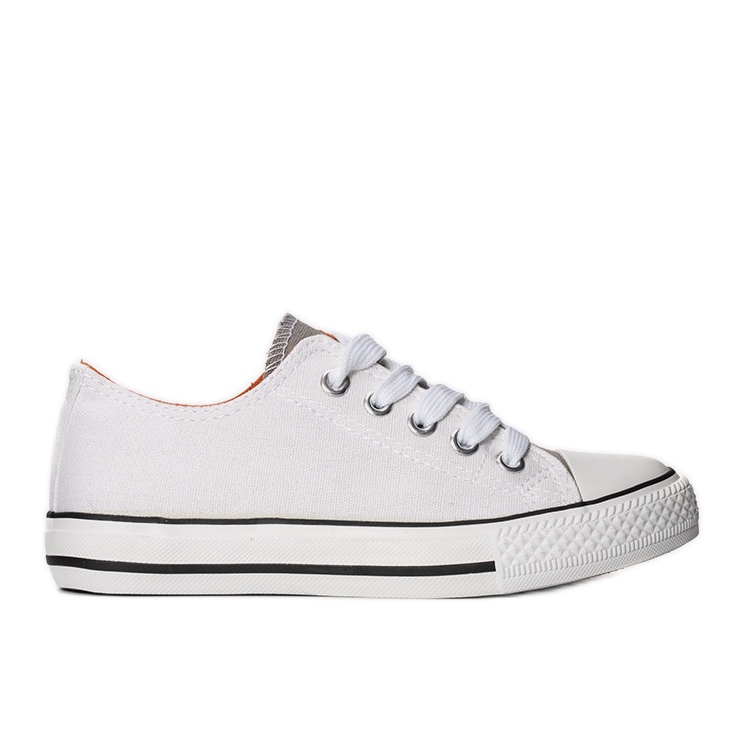 Białe trampki dziecięce Senco