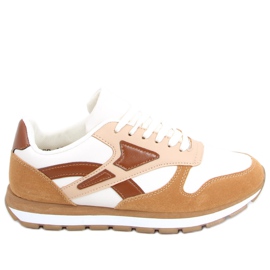 Buty sportowe damskie Setto Camel brązowe wielokolorowe