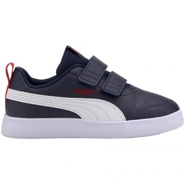 Buty Puma Courtflex v2 V Ps Jr 371543 01 czarne