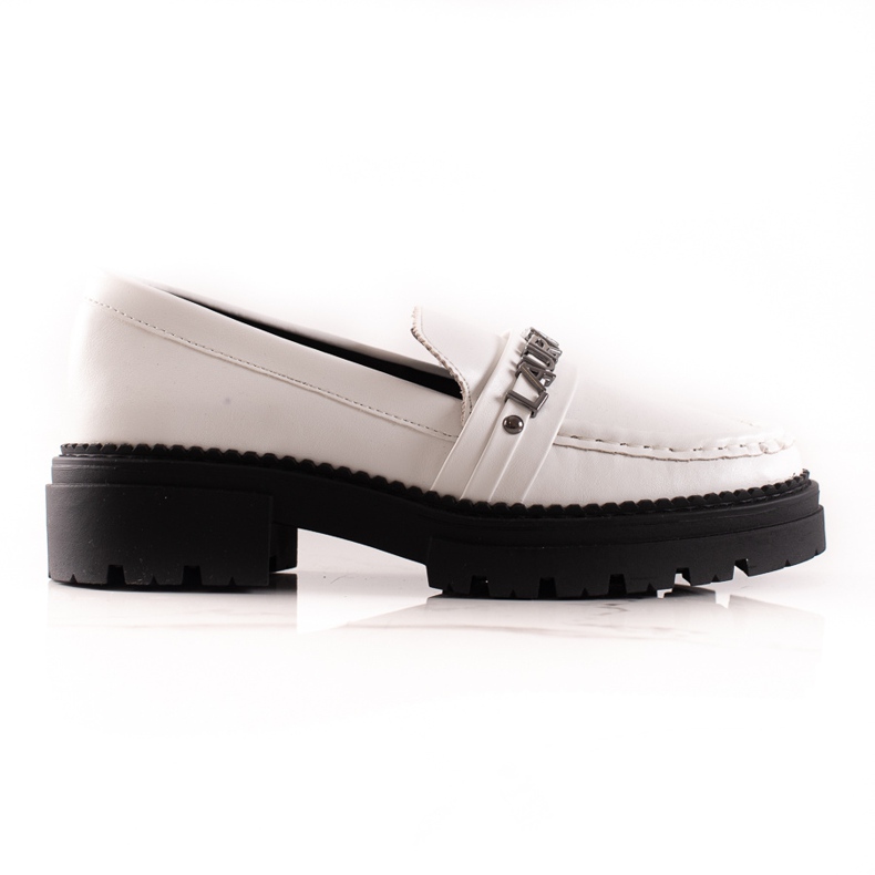 Mokasyny fashion La.Fi białe