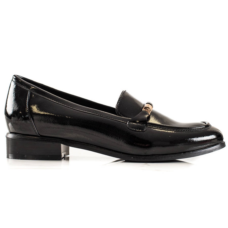 W. Potocki Klasyczne Czarne Półbuty Potocki