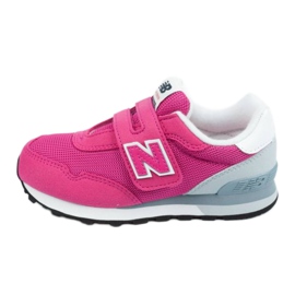 Buty New Balance Jr YV515RP3 czarne różowe