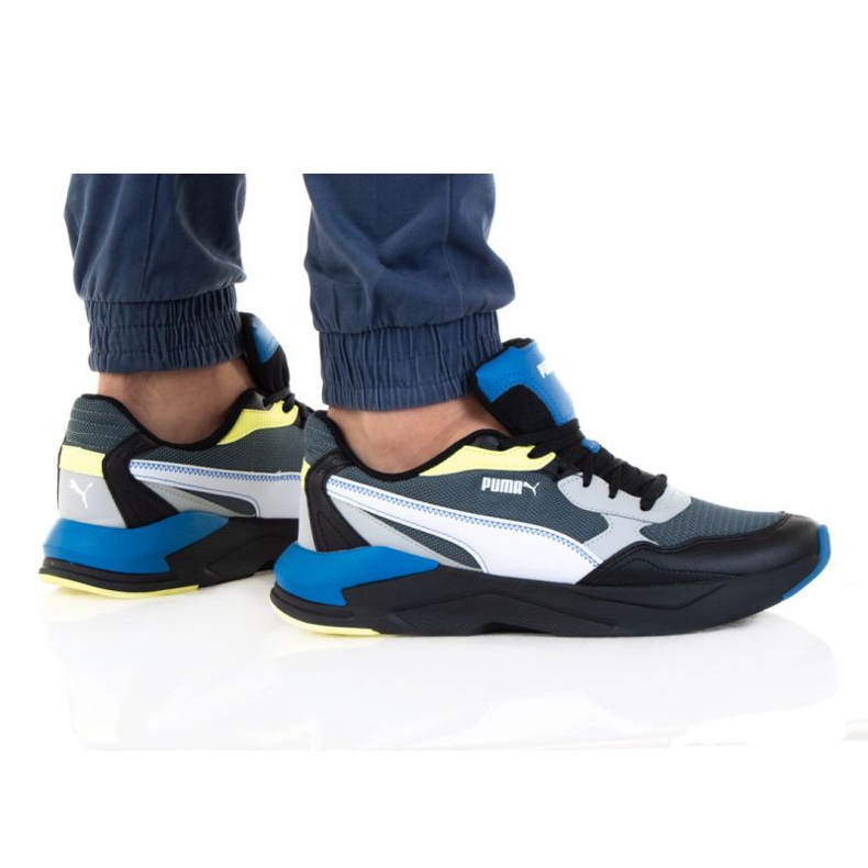 Buty Puma X-Ray Speed Lite M 384639 05 białe czarne niebieskie szare