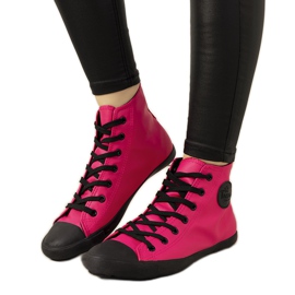 Trampki za kostke Shape of You czarne czerwone różowe