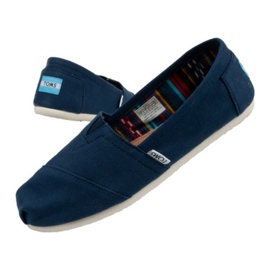 Buty espadryle Toms Classics W 0873 niebieskie