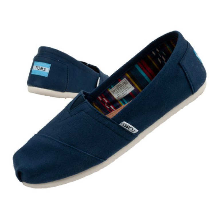 Buty espadryle Toms Classics W 0873 niebieskie
