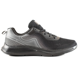 TRENDI Lekkie Buty Sportowe czarne szare