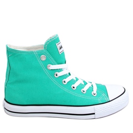 Trampki za kostkę Ingi L.GREEN zielone