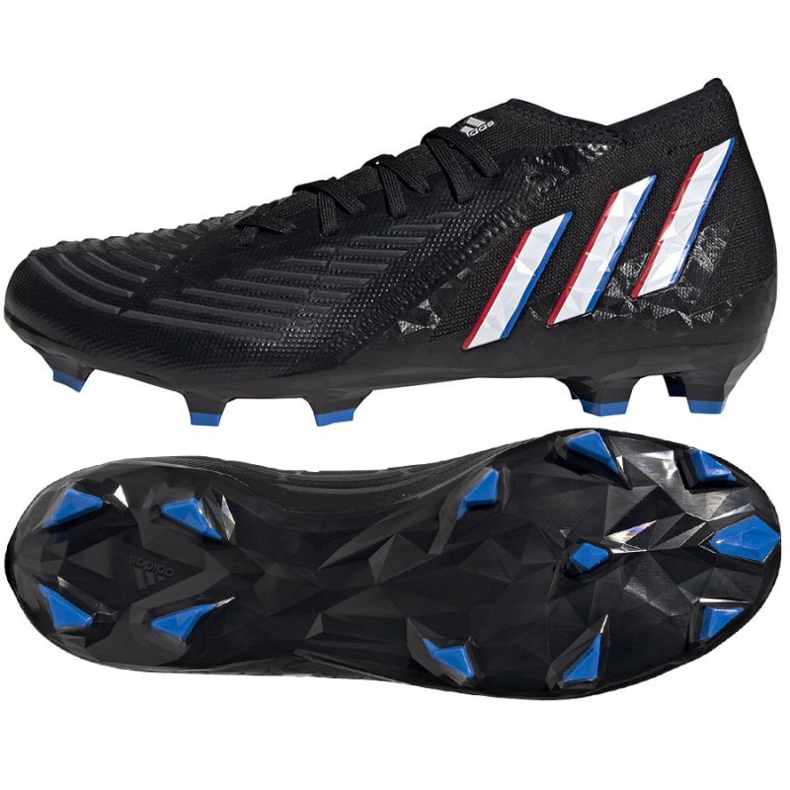 Buty piłkarskie adidas Predator Edge.2 Fg M GW2271 czarne czarne