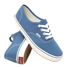 Trampki damskie Aura M.GREEN niebieskie