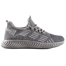 TRENDI Lekkie Buty Sportowe Męskie szare