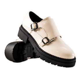 TRENDI Modne półbuty La.Fi beżowy