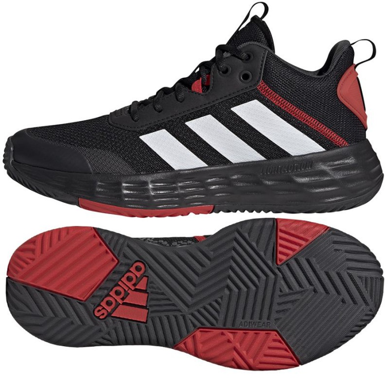 Buty do koszykówki adidas OwnTheGame 2.0 M H00471 czarne czarne