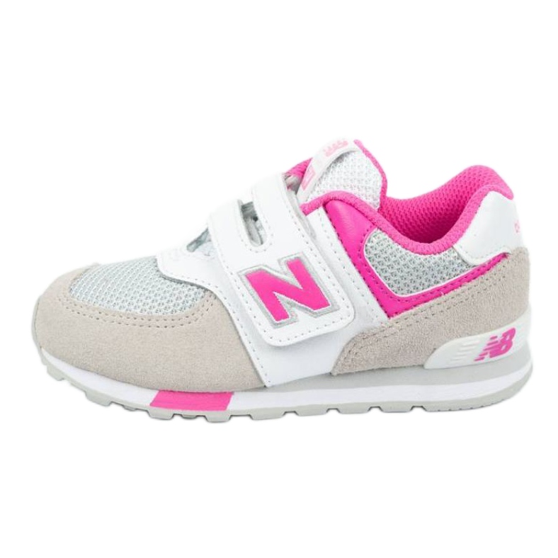 Buty New Balance Jr IV574FNG białe