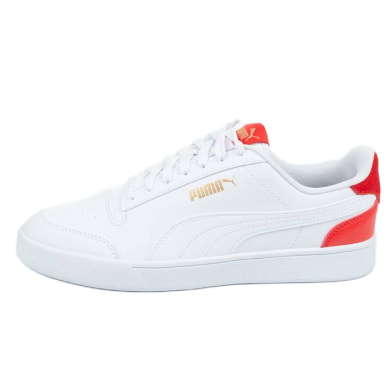 Buty Puma Shuffle M 309668 06 białe czerwone