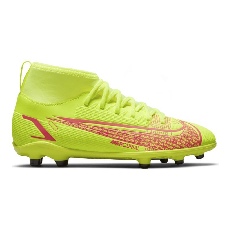 Buty piłkarskie Nike Mercurial Superfly 8 Club Mg Jr CV0790-760 zielone zielone