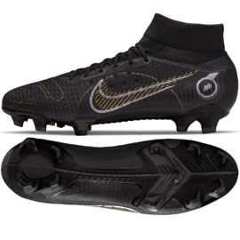 Buty piłkarskie Nike Mercurial Superfly 8 Pro Fg M DJ2848 007 czarne czarne