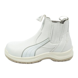 Buty robocze PUMA Clear Chelsea Mid S2 Src U 63.038.0 białe