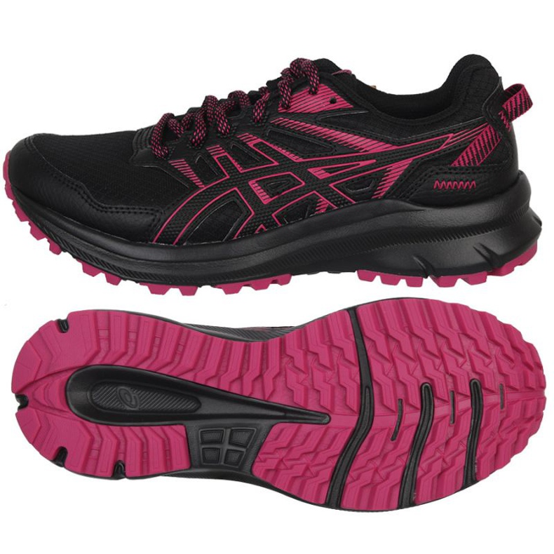 Buty do biegania Asics Trail Scout 2 W 1012A039 005 ['czarny', 'różowy'] czarne