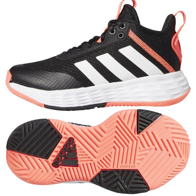 Buty do koszykówki adidas OwnTheGame 2.0 Jr GZ0619 czarne czarne