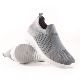 TRENDI Wygodne Wsuwane Sneakersy szare