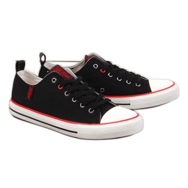 Trampki tekstylne Big Star M JJ174061 czarne