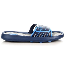 Klapki gumowe Atletico M ATC204B granatowe