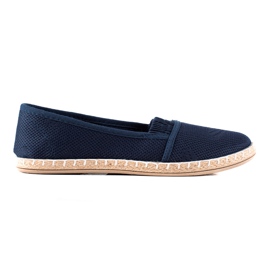 TRENDI Casualowe Granatowe Espadryle
