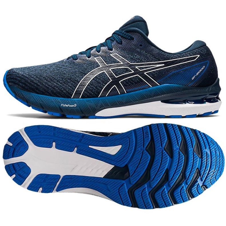 Buty do biegania Asics Gt 2000 10 M 1011B185 400 granatowe niebieskie