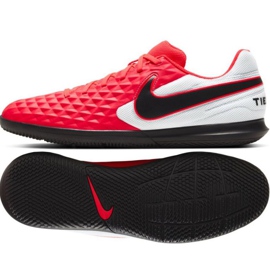 Buty halowe Nike Tiempo Legend 8 Club Ic M AT6110-606 pomarańcze i czerwienie