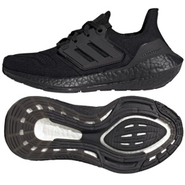 Buty do biegania adidas Ultraboost 22 Jr GZ3996 czarne